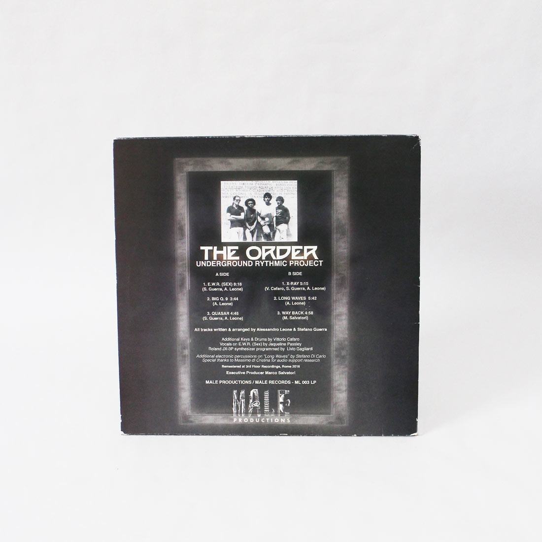 The Order - 1992 - 2016 Underground Rythmic Project (Vinyl Second Hand) |  Divertrecords.sk